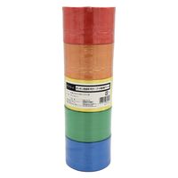 今村紙工 ポンポン 荷造り用 PEテープ 小巻5巻アソート PE150-A 1パック（5巻アソート）