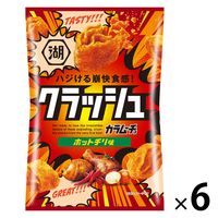 ポテトチップス おつまみ クラッシュカラムーチョ ホットチリ味 40g 6袋 湖池屋