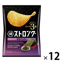 ポテトチップス おつまみ 湖池屋ストロング 海苔ざんまい 53g 12袋 湖池屋