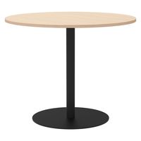 オカムラ アルトピアッツァ カフェテーブル900Φ チョークド