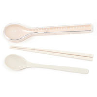 スプーン&お箸セット ホワイト LAKOLE/ラコレ