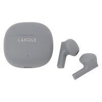 icoelle ワイヤレスイヤフォン グレー ケース付き icoelle ワイヤレスイヤフォン グレー ケース付き icoelle