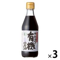 寺岡家の有機醤油　濃口　300ml 3本 寺岡有機醸造 オーガニック　こいくち　しょうゆ