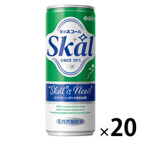 南日本酪農協同 スコールホワイト缶 250ml 1箱（20缶入）