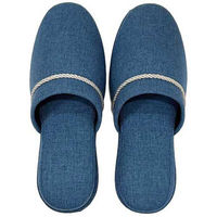 ニッポンスリッパ カラーロープスリッパ M ブルー 302464 1セット(3足)（直送品）