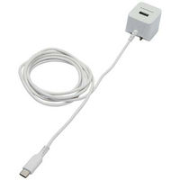 多摩電子工業 Type-C AC充電器 2.4A 1.5m TA77CUW 1セット(2個)（直送品）