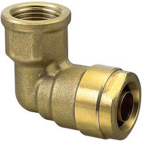 オンダ製作所 WL2型 エルボテーパめねじ WL2A-2020-S 1個（直送品）