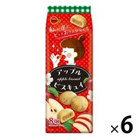 ソフトクッキー  アップルビスキュイ 8個入 6袋 ブルボン