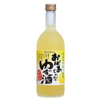 國盛 おばあちゃんのゆず酒 720ml 1本 リキュール 国産ゆず100％使用 香料・酸味料・着色料無添加