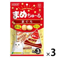 まめの飼い主　　猫のおやつ いなば まめちゅ～る まぐろ（8g×3袋）3袋 キャットフード 猫用