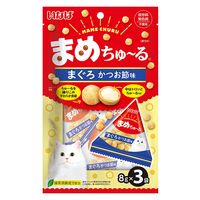 いなば まめちゅ～る まぐろ かつお節味（8g×3袋）1袋 キャットフード 猫用 おやつ