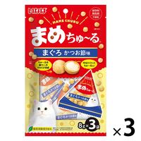 いなば まめちゅ～る まぐろ かつお節味（8g×3袋）3袋  キャットフード 猫用 おやつ