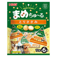 いなば まめちゅ～る とりささみ（12g×6袋）1袋 ドッグフード 犬用 おやつ
