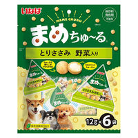 いなば まめちゅ～る とりささみ 野菜入り（12g×6袋）1袋 ドッグフード 犬用 おやつ