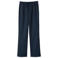 【再検品商品】フォーク パンツ ダークネイビー M 6003SC-17 1枚　スクラブ（わけあり品）