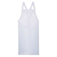 【再検品商品】サーヴォ 撥水エプロン フリー ホワイト FBPU-1804-A9 1着（わけあり品）