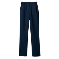 【再検品商品】フォーク レディスパンツ ダークネイビー L 6014SC-17 1枚　スクラブ（わけあり品）