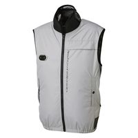 サンエス ハイブリットクールベスト 6シルバー LL EF92592S 1セット（直送品）