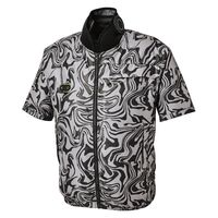 サンエス ハイブリットクール半袖 16UL-Gray L EF92590S 1セット（直送品）