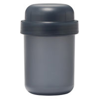 無印良品 トッピングカップ付き ランチカプセル 黒 ３５０ｍＬ 良品計画