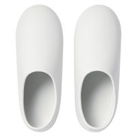 無印良品 ＥＶＡ 吊るせるやわらかバススリッパ Ｍ グレー 約２３．０‐２５．０ｃｍ 良品計画