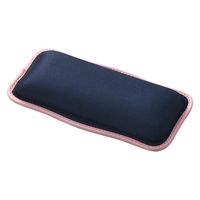 リストレスト パームレスト ショートサイズ 手首 負担軽減 ウェーブデザイン ネイビー MOH-UKS01NV エレコム 1個（直送品）