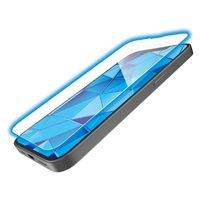 iPhone 16e ガラスフィルム 高透明 ブルーライトカット 超強靭 ゴリラ PM-A25SFLGHOBL エレコム 1個（直送品）
