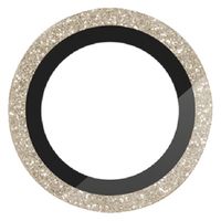 iPhone16e カメラフィルム ガラス グリッター 高透明 シャンパンゴールド PM-A25SFLLG2GDG エレコム 1個（直送品）