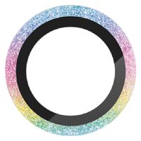 iPhone 16e カメラフィルム ガラス グリッター 高透明 レインボー PM-A25SFLLG2RAG エレコム 1個（直送品）