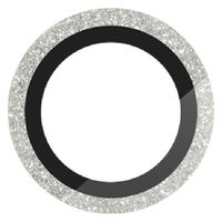 iPhone 16e カメラフィルム ガラス グリッター 高透明 シルバー PM-A25SFLLG2SVG エレコム 1個（直送品）