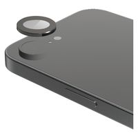iPhone16e カメラフィルム ガラス 高透明 表面硬度10H 指紋防止 ブラック PM-A25SFLLGBK エレコム 1個（直送品）