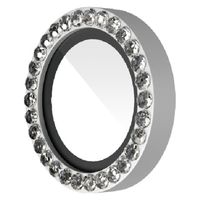 iPhone 16e カメラフィルム ガラス ラインストーン 高透明 シルバー PM-A25SFLLGRSV エレコム 1個（直送品）