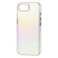 iPhone 16e ケース ハイブリッド  衝撃吸収 オーロラ クリア PM-A25SHVCACR エレコム 1個（直送品）