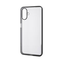 G253 ケース ソフト 衝撃吸収 カメラレンズ保護設計 メタリックブラック PM-G253UCTMBK エレコム 1個（直送品）