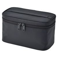SEAL 黒 ナイロン ポーチ付き　【新品未使用】 無印良品 ナイロン手付ポーチ 黒 約20．5×10．5×12