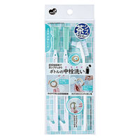 ボトルの中栓洗い すきま・すみに入る（みぞ洗いクリーナー×2個入・ミニスリムブラシ×1個入）1個 まめいた