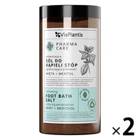 ファーマケア フットバスソルト ミント＋メンソール 560g 1セット（1個×2） 三和トレーディング