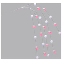 アルファ 餅花5本シダレ ピンク/白 TQ7-2005 1本（直送品）