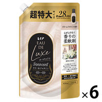 レノア オードリュクス リリー&ジャスミン 詰め替え 超特大 1050mL 1セット（1個×6） 柔軟剤 P＆G