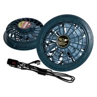 バートル　ファンユニット　AC09-2　 ミドルグレー Amazon.co.jp: 【バートル】BURTLE エアークラフト 24V用ファン