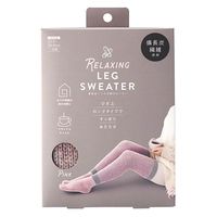 コジット 備長炭 くつろぎ脚のセーターピンク 1足 4969133293153 1ケース(24個)（直送品）