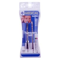 グリーンベル MEDICAL 毛抜きセット 4972525530507 1セット(12個)（直送品）