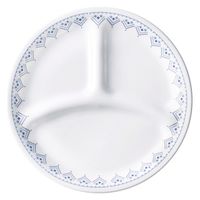 パール金属 ランチプレート 21.5cm CORELLE コレール 強化ガラス パッチワーク 427150 1個（直送品）
