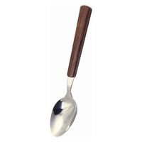 パール金属 スプーン 20.5cm L 木目調 ステンレス 433606 1個（直送品）