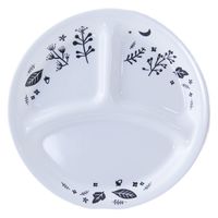 パール金属 ランチプレート 21.5cm CORELLE コレール 強化ガラス ムーンライトフォレスト 445220 1個（直送品）