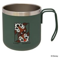パール金属 マグカップ 300ml ディズニー ダブルステンレスマグカップ チップ&デール ルックイン 464036 1個（直送品）