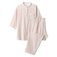 日伸 らくらくパジャマ 婦人用 L パープル F-RP 1組 U0504