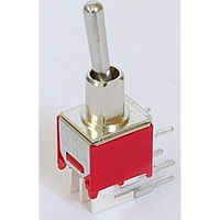 Dailywell Electronics 小型トグルスイッチ ON-ON 2MD1-T1-B2-M6-S-E 1個（直送品）