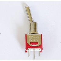 Dailywell Electronics 小型トグルスイッチ ON-OFF-ON 2MS3-T1-B1-M1-S-E 1個（直送品）