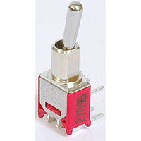 Dailywell Electronics 小型トグルスイッチ ON-OFF-ON 2MS3-T1-B2-M6-S-E 1個（直送品）